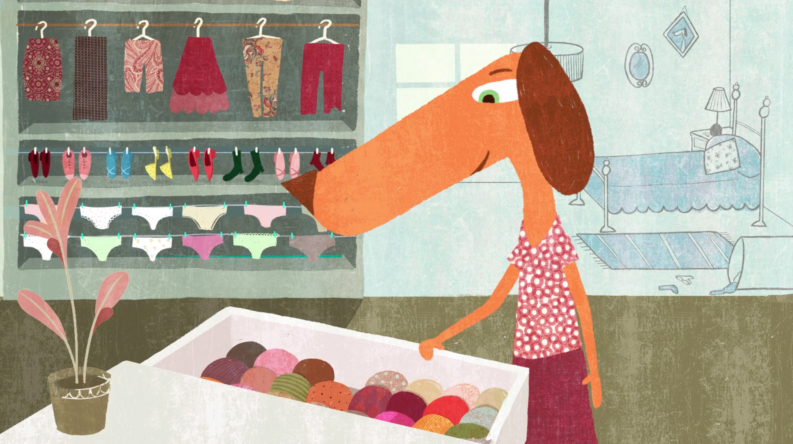 Project image for Adela and the Missing Socks.